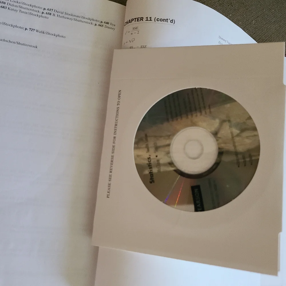 Statistics Book - Picture 5 of 5